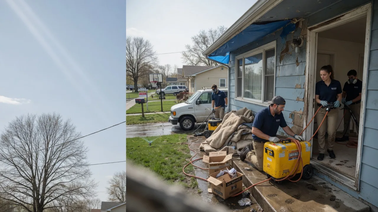 Basement Flood Cleanup in Herculaneum, MO near me